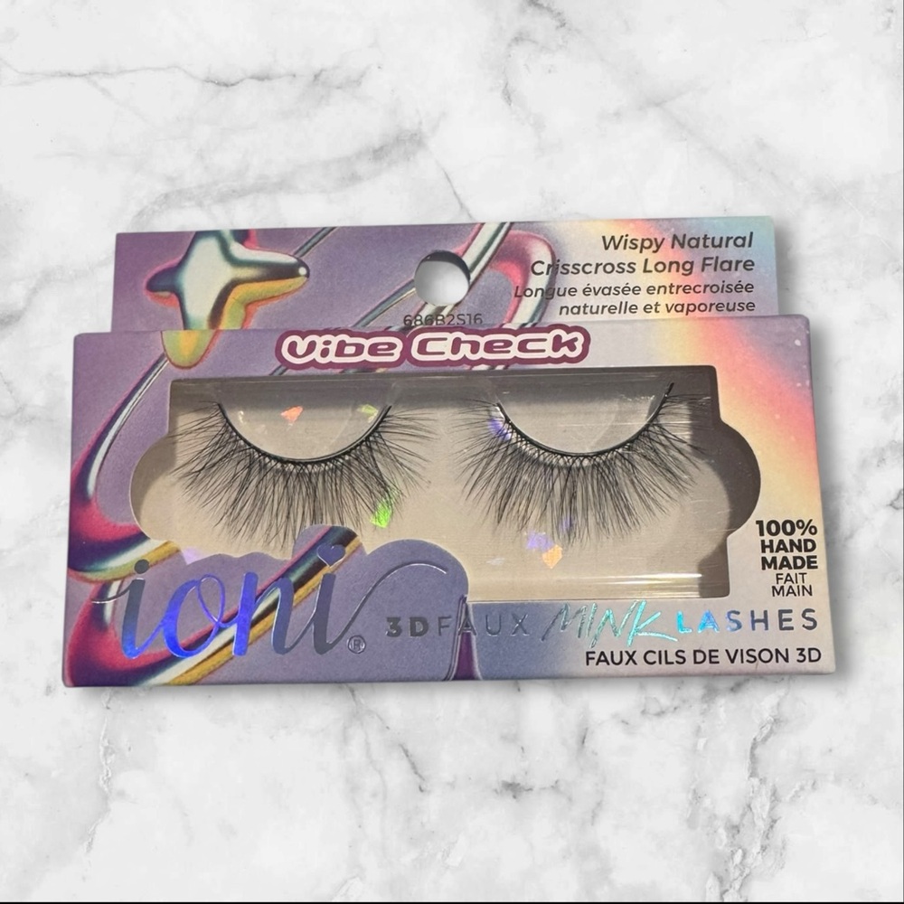 IONI Wispy Natural Crisscross Long Flare Faux Eyelashes
